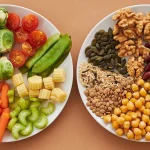 Vegetable soup with lentils and beans